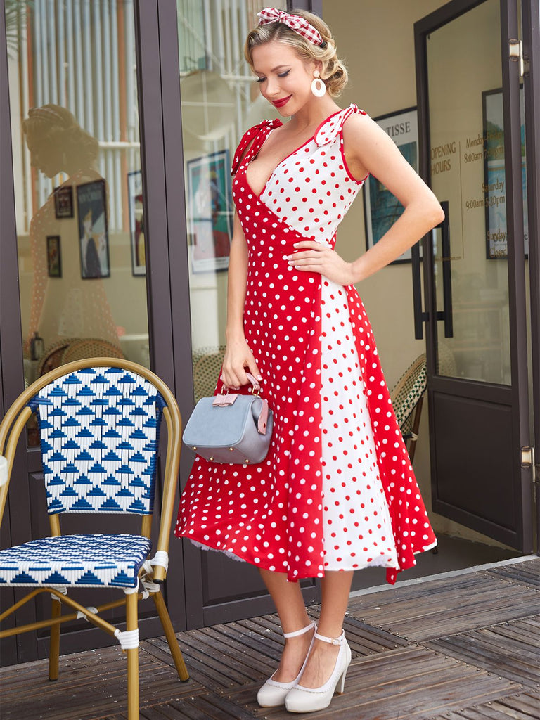 polka dot dresses for women